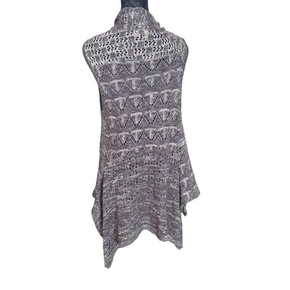 Moth Chicago Open Knit Sleeveless Cardigan Vest XS/S - Picture 5 of 7